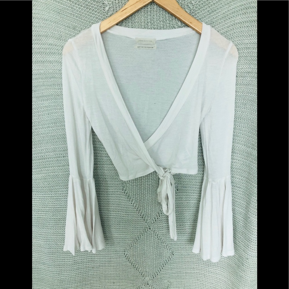White UO Crop Top